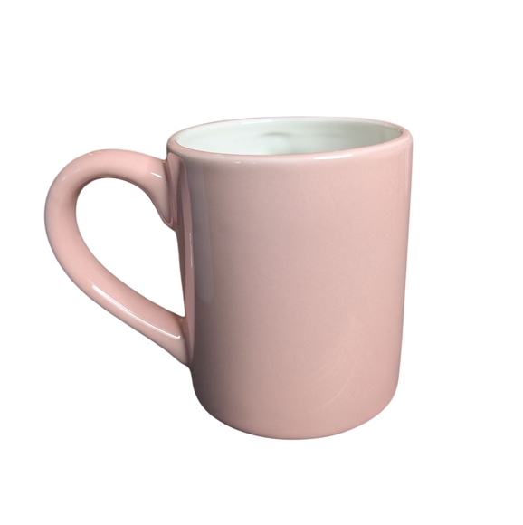 Cat Couple Set of Two Coffee Mugs Kissing Cats Pink and Blue Ceramic Mugs - Picture 7 of 16